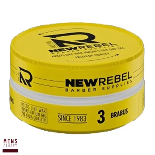 New Rebel Hair Styling Wax  3 Brabus