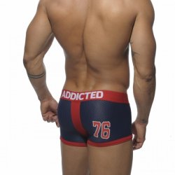 Racing Stripe Boxer m/ Push-Up - Marinebl