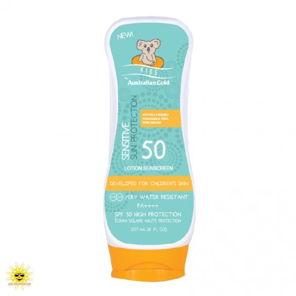 Australian Gold - Kids faktor 50 Solcreme lotion