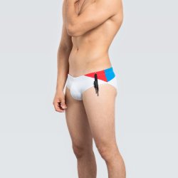 DYNAMITE BRIEF  Red-Blue &amp; White