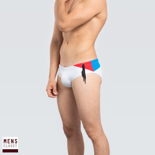 DYNAMITE BRIEF  Red-Blue &amp; White