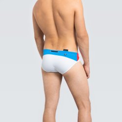 DYNAMITE BRIEF  Red-Blue &amp; White