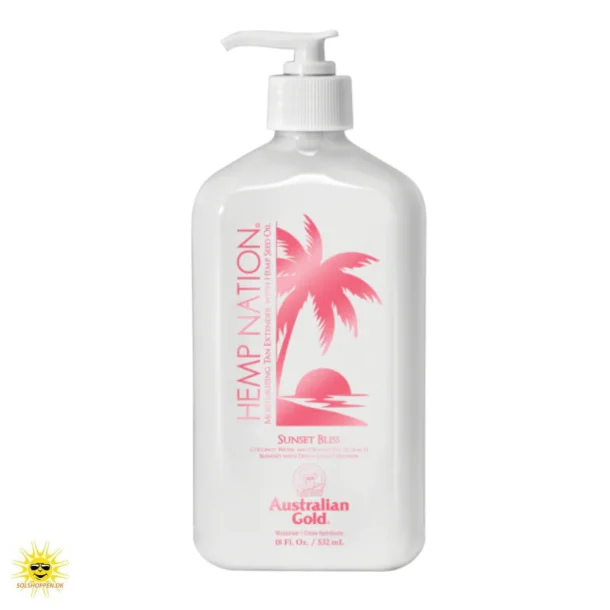 Australian Gold - Hemp Nation Sunset Bliss Bodylotion - 532 ml. 