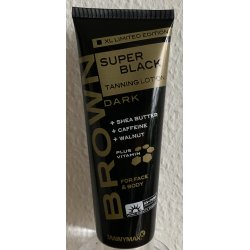 Tanny Maxx - Super Black Dark Tanning Lotion XL Anniversary  - 250 ml.
