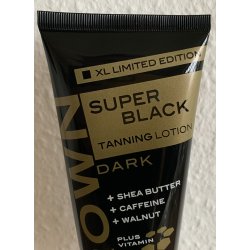 Tanny Maxx - Super Black Dark Tanning Lotion XL Anniversary  - 250 ml.