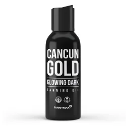 Cancun Gold Glowing Dark Tanning Oil (Color Booster)