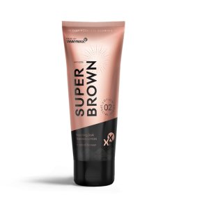 Tanny maxx Super Brown Nourishing Dark Tanning Lotion+ Bronzer - 250 ml.