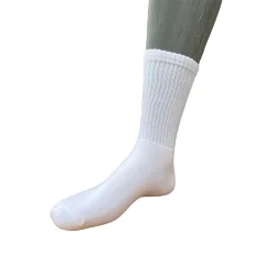 FLOW Bambus Tennis Strmper 3 Pack Hvid