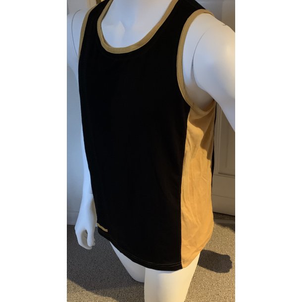 N2N Trainer Tank Top, Sort/gul