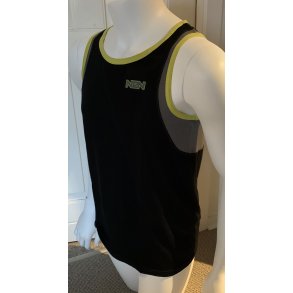 N2N Trainer Tank Top, Sort