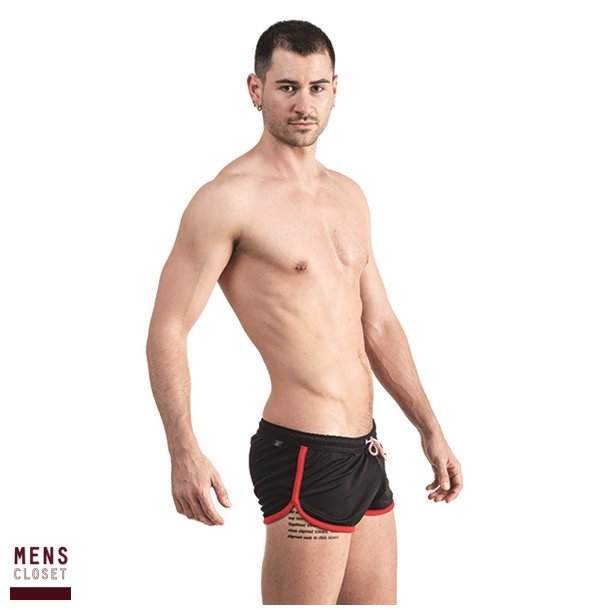 Urban Ibiza Shorts Black Red