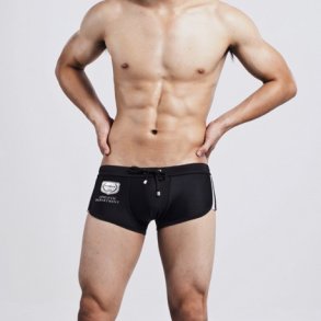 Athletic Swimtrunk - Sort 
