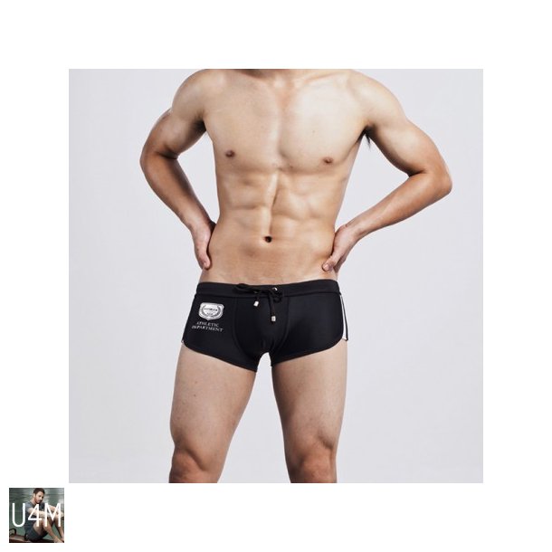Athletic Swimtrunk - Sort 