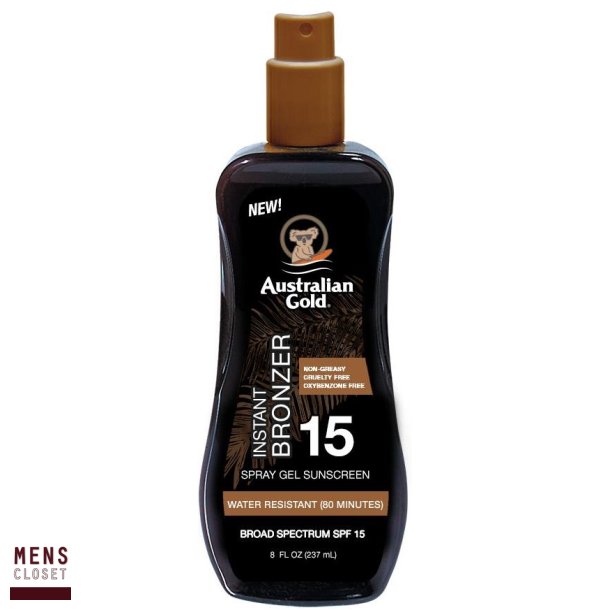 Solcreme med Bronzer faktor 15 Pumpe