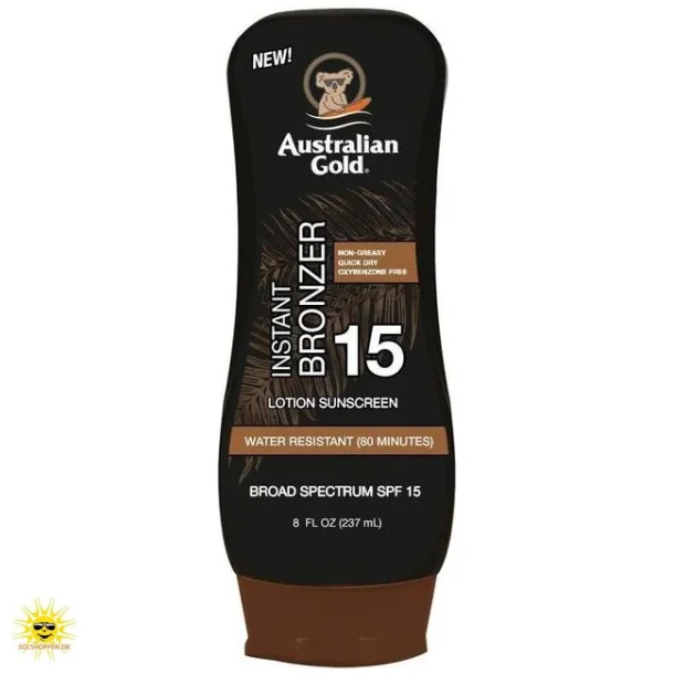 Australian Gold - Solcreme - Lotion SPF 15 /Bronzer