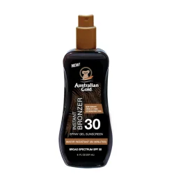 Solcreme med Bronzer faktor 30 pumpe