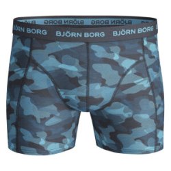 Bjrn Borg Boxer Navy/Blue/blue m. print 3-pack
