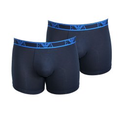 ARMANI 2 PACK BOXERSHORTS MARINE BL
