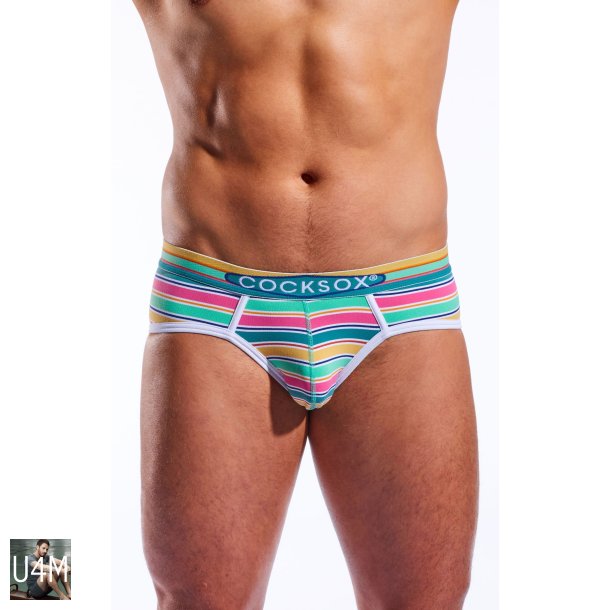 Sports Brief Cape Canaverial Stripe