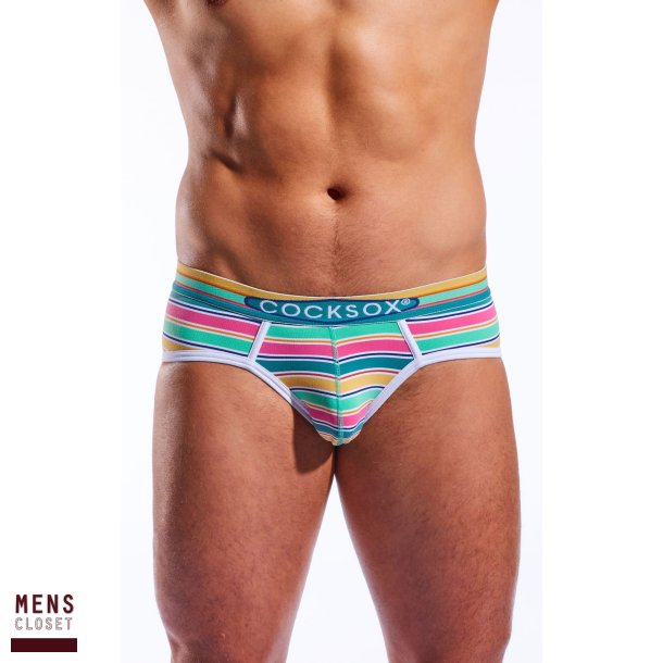 Sports Brief Cape Canaverial Stripe