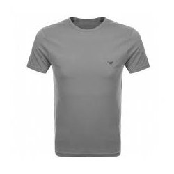 ARMANI 2 PACK CREW NECK T-SHIRT GREY/BLACK