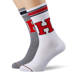 Tommy Hilfiger men TH PATCH sokker 2-pack.