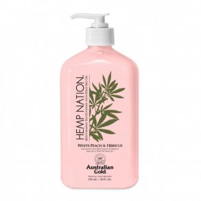 Australian Gold - Hemp nation, White Peach and Hibiscus  Aftersun Bodylotion