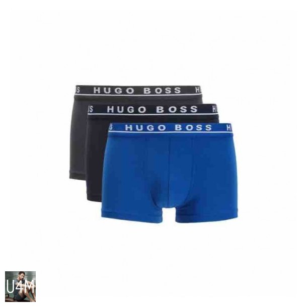 Hugo Boss Boxer/brief 3 pack Open Blue