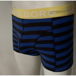 Bjrn Borg boxershorts sort/bl stribet, 1 pack