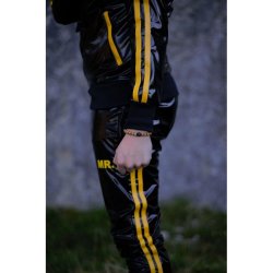 Mr Riegillio PVC Tracksuit Jakke Yellow