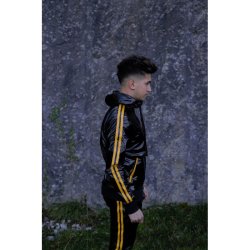 Mr Riegillio PVC Tracksuit Jakke Yellow