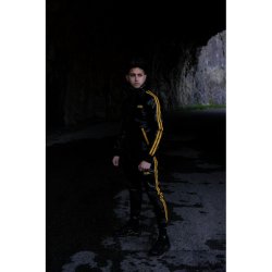 Mr Riegillio PVC Tracksuit Jakke Yellow