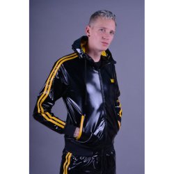 Mr Riegillio PVC Tracksuit Jakke Yellow