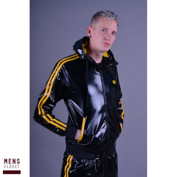 Mr Riegillio PVC Tracksuit Jakke Yellow