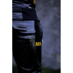 Mr Riegillio PVC Tracksuit Bukser Yellow