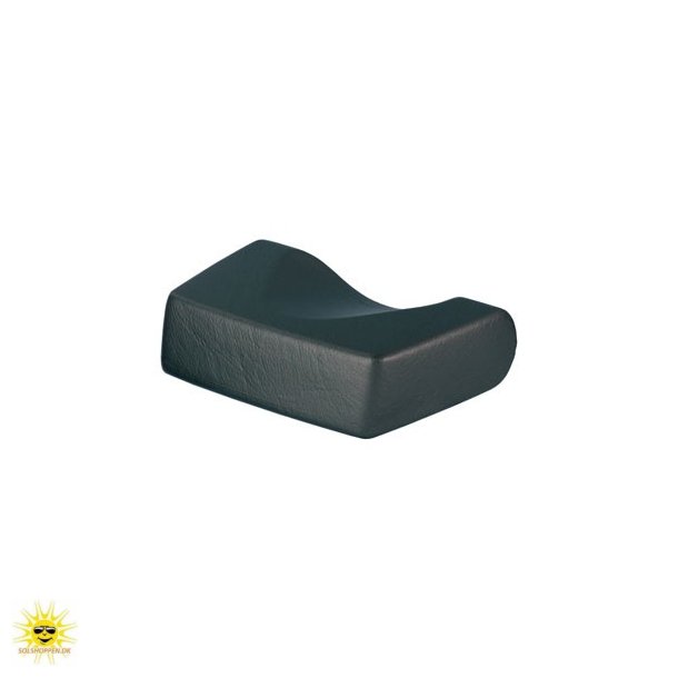 Nakkepude til solarie - Ergonomisk Sort