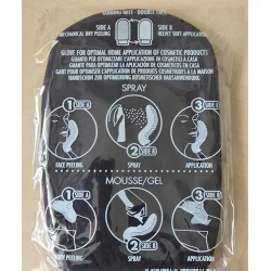 Peel &amp; selvbruner fordeler handske - to i en handske