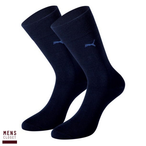Puma Classic sokker i navy - 2 pack