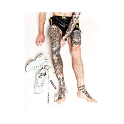 Sk8erboy Crew Socks White