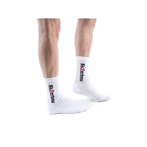 Sk8erboy Crew Socks White
