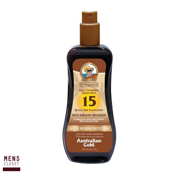 Solcreme med Bronzer faktor 15 Pumpe