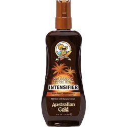 Australian Gold - Intensifier Dry Oil med Bronzer spray u/faktor.