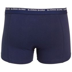 Bjrn Borg 3-to-go Boxershorts 3-pack Sort/Hvid/Bl