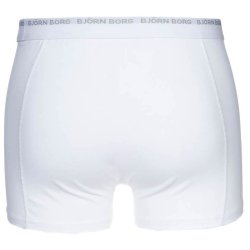 Bjrn Borg 3-to-go Boxershorts 3-pack Sort/Hvid/Bl