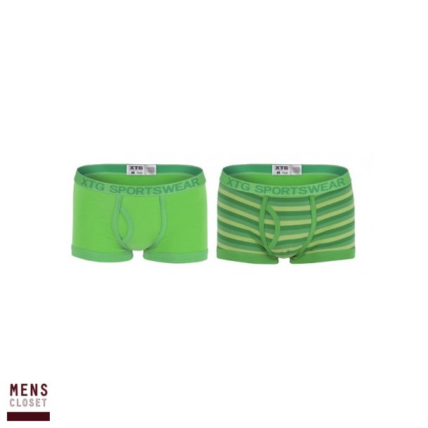 XTG 2-PAK BOXERS, GRN