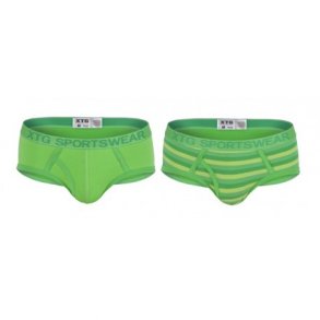 XTG 2-PAK BRIEFS, GRN