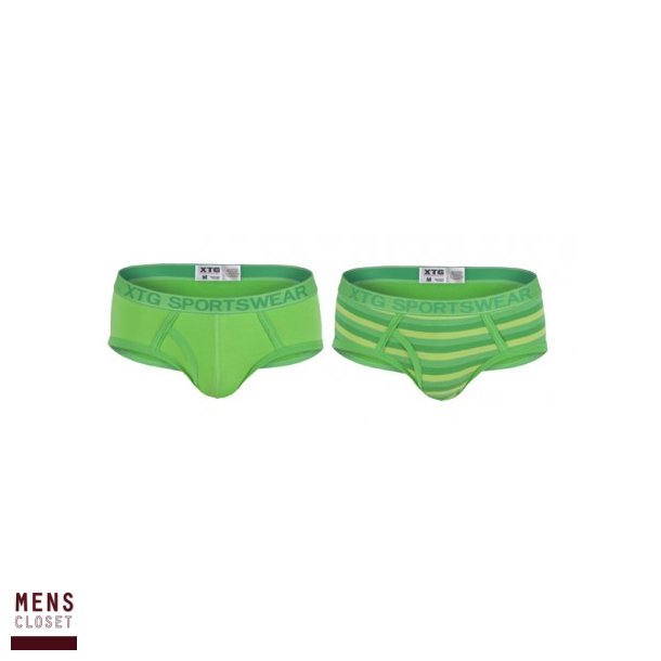 XTG 2-PAK BRIEFS, GRN