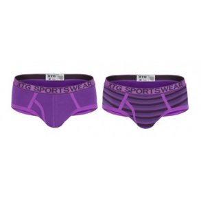 XTG 2-PAK BRIEFS, LILLA