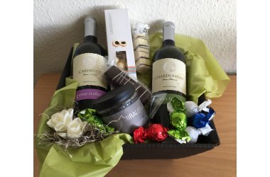 Gavekurve, Vin, Chokolade m.v.